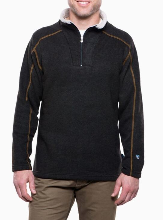 Kuhl Other - KUHL Europa 1/4 Zip Fleece Sweater Mens XXL Brown Alfpaca Pullover EUC